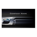 Stylish automotive business card