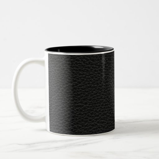 Stylish Black Printed Pattern. Coffee Mugs