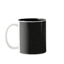 Stylish Black Printed Pattern. Coffee Mugs