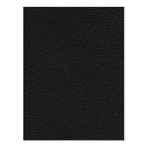 Stylish Black Printed Pattern. Postcard