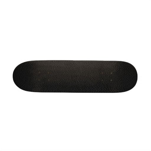 Stylish Black Printed Pattern. Skate Board