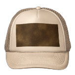 Stylish Brown Printed Pattern. Mesh Hat