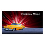 Stylish classic car business card