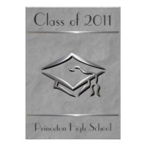 Stylish Customizable Graduation Invitations invitations