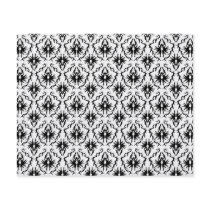 Stylish Damask Design, Black and White. Flyer