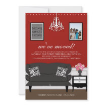 Stylish Decor Housewarming Invite
