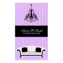 Stylish Decor Interior Designer Cards Business Card Templates