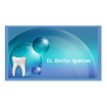 Stylish dental art business card