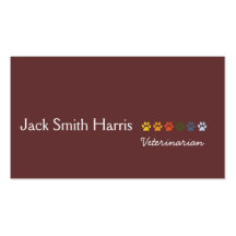 Stylish Elegant Pet Care Business Card