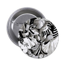 Stylish fashion pinback buttons