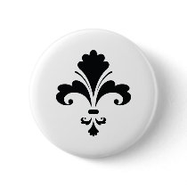Stylish Fleur De Lis Pin