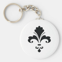 Stylish Fleur De Lis Key Chains