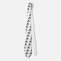 Stylish Fleur De Lis Neck Tie