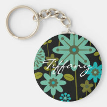 Stylish floral key chain