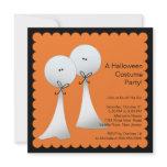 Stylish Ghost Halloween Party Invitation