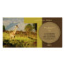 Stylish giraffe safari profile cards customizable