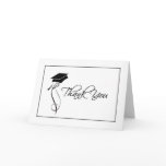 Stylish Graduation Thank You Cards for Ladies