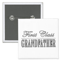 Stylish Grandfathers Gifts First Class Grandfather Pin