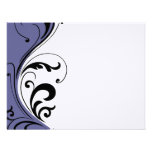 Stylish Hair Salon Notecards Custom Announcements
