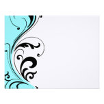 Stylish Hair Salon Notecards Custom Invite