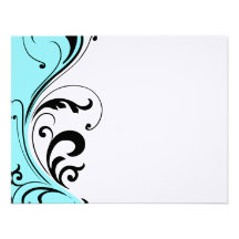 Stylish Hair Salon Notecards Custom Invite