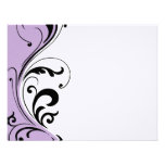 Stylish Hair Salon Notecards Personalized Announcement