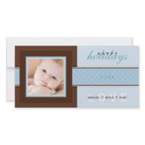 STYLISH HOLIDAY PHOTOCARD :: sweetness 1 Custom Photo Card