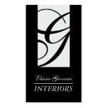 Stylish Interior Designer Business Card