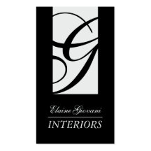 Stylish Interior Designer Business Card