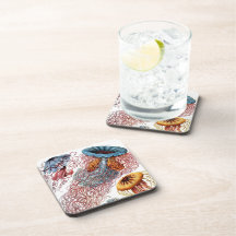 Stylish Jellyfish Drink Coaster