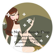 Stylish Lady - Return Address Labels