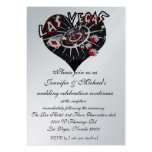 Stylish Las Vegas Reception Enclosure Card Business Card Templates