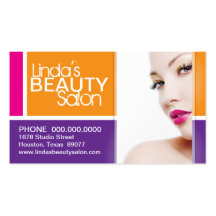 STYLISH MAKEUP ARTIST BUSINESS CARD TEMPLATE
