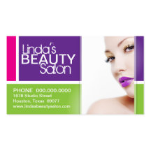 STYLISH MAKEUP ARTIST BUSINESS CARD TEMPLATE