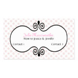 Stylish Paris High Fashion Mommy Calling Card Business Cards