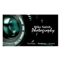 Stylish Photography double sided business cards