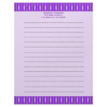 Stylish Purple Pattern