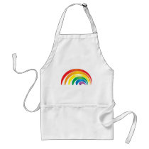 Stylish Rainbow Apron
