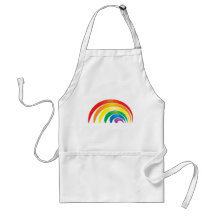 Stylish Rainbow Apron