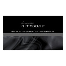 Stylish Smoky Business Card