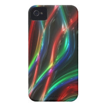 Stylish Stringy Modern Art Iphone 4 Case