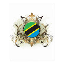 Stylish Tanzania Postcard