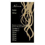 Stylist Business Card two sided- vertical