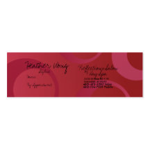 stylist card business card template