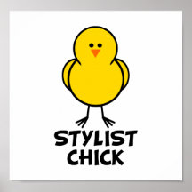 Stylist Chick Poster
