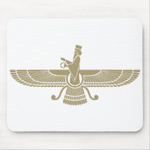 Stylized Faravahar Mousepad