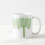 Stylized Green Tree Mug