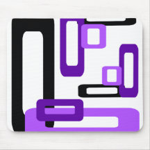 Stylized Rectangles Mouse Pads