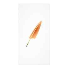 Stylo de cannette de plume photocarte personnalisée