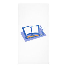 Stylo-plume et livre photocartes